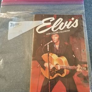 1978 Elvis Color Calendar
